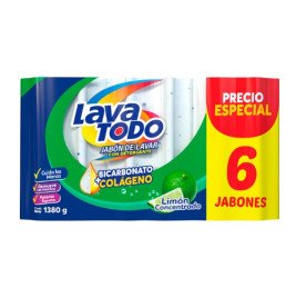 Lava todo limón 1380g ( pack6)