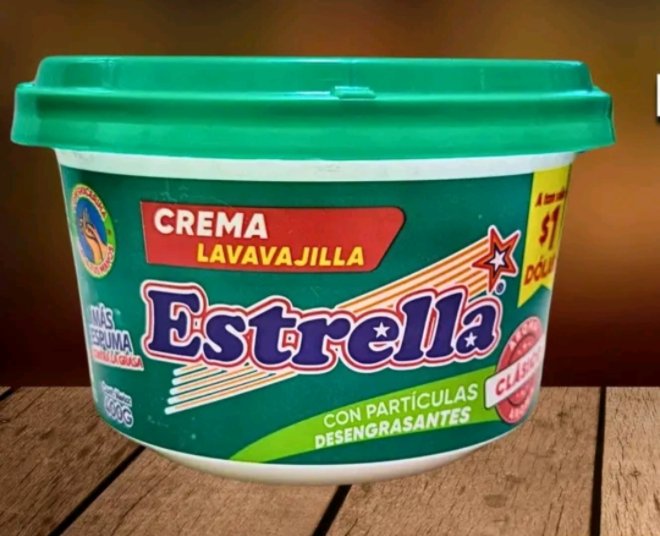 Lavavajilla estrella verde 