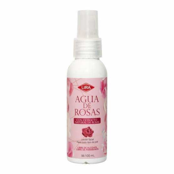 Agua de rosas lira 100ml