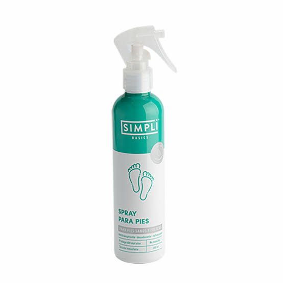 TALCO EN SPRAY PARA PIES SIMPLI 200ml