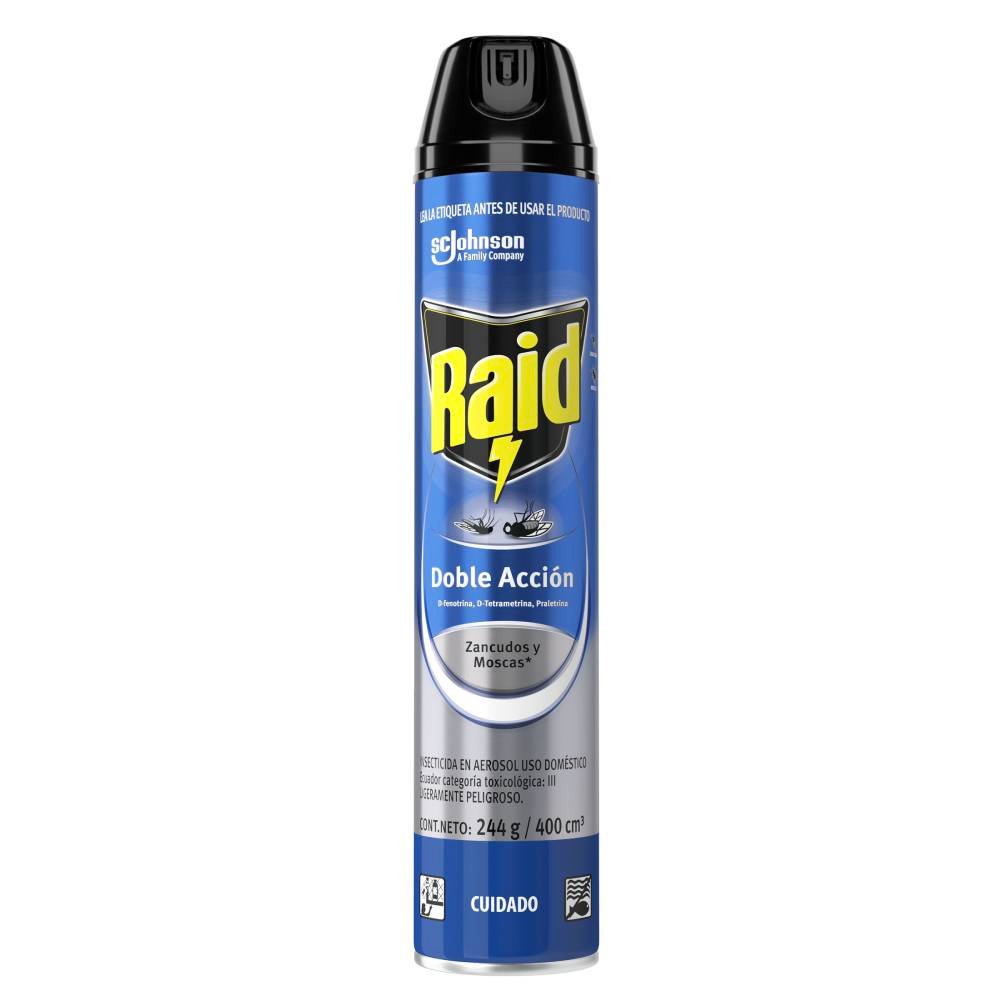RAID DOBLE ACCIÓN 400ml 