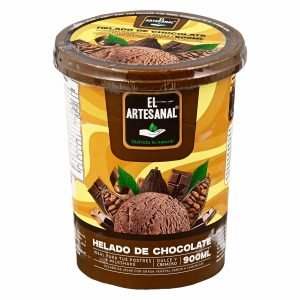 Helado de chocolate El Artesanal 900ml
