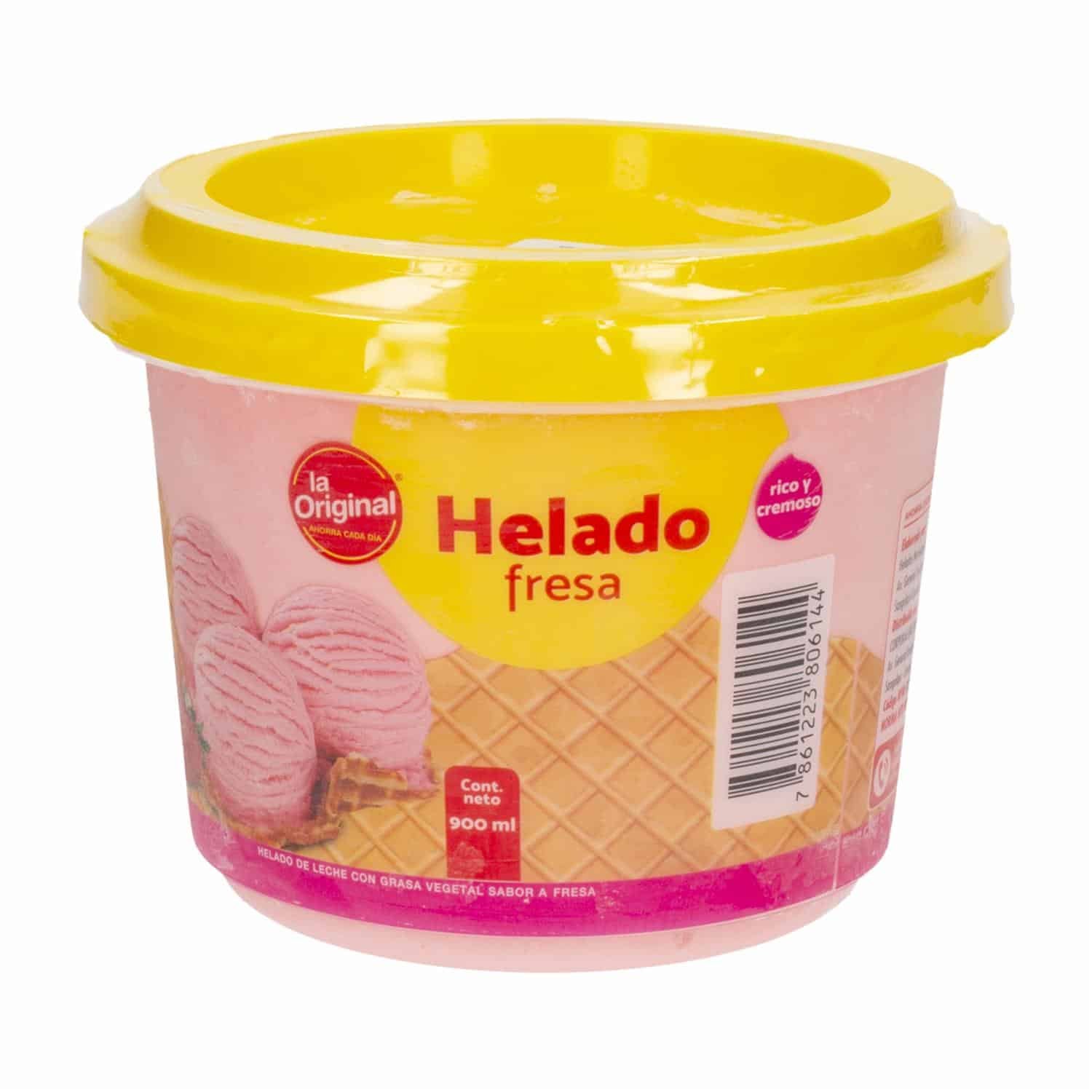 Helado de Fresa L.O 900ml