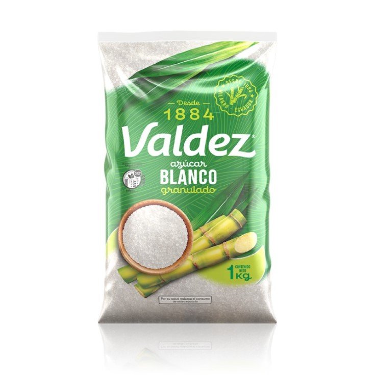 AZUCAR VALDEZ BLANCO GRANULADO DE 1 KILO