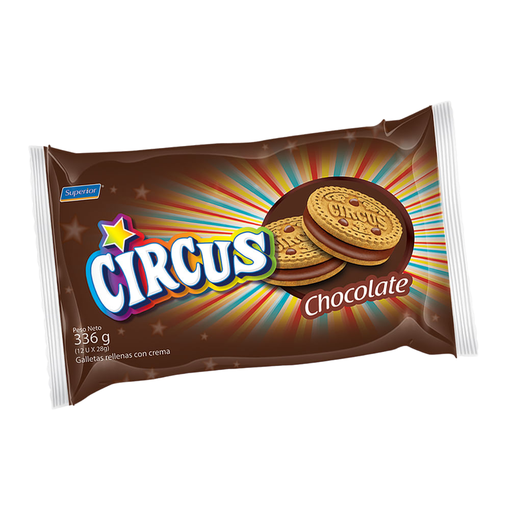 Galleta Circus 23g - Chocolate