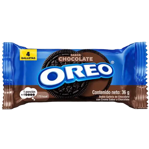 Galleta Oreo sabor a chocolate 36G