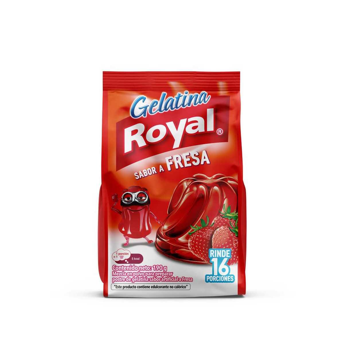Gelatina Royal Fresa 190g