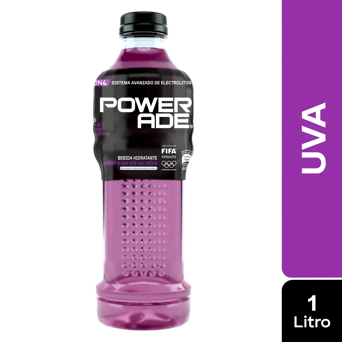 POWER ADE UVA 1 litro