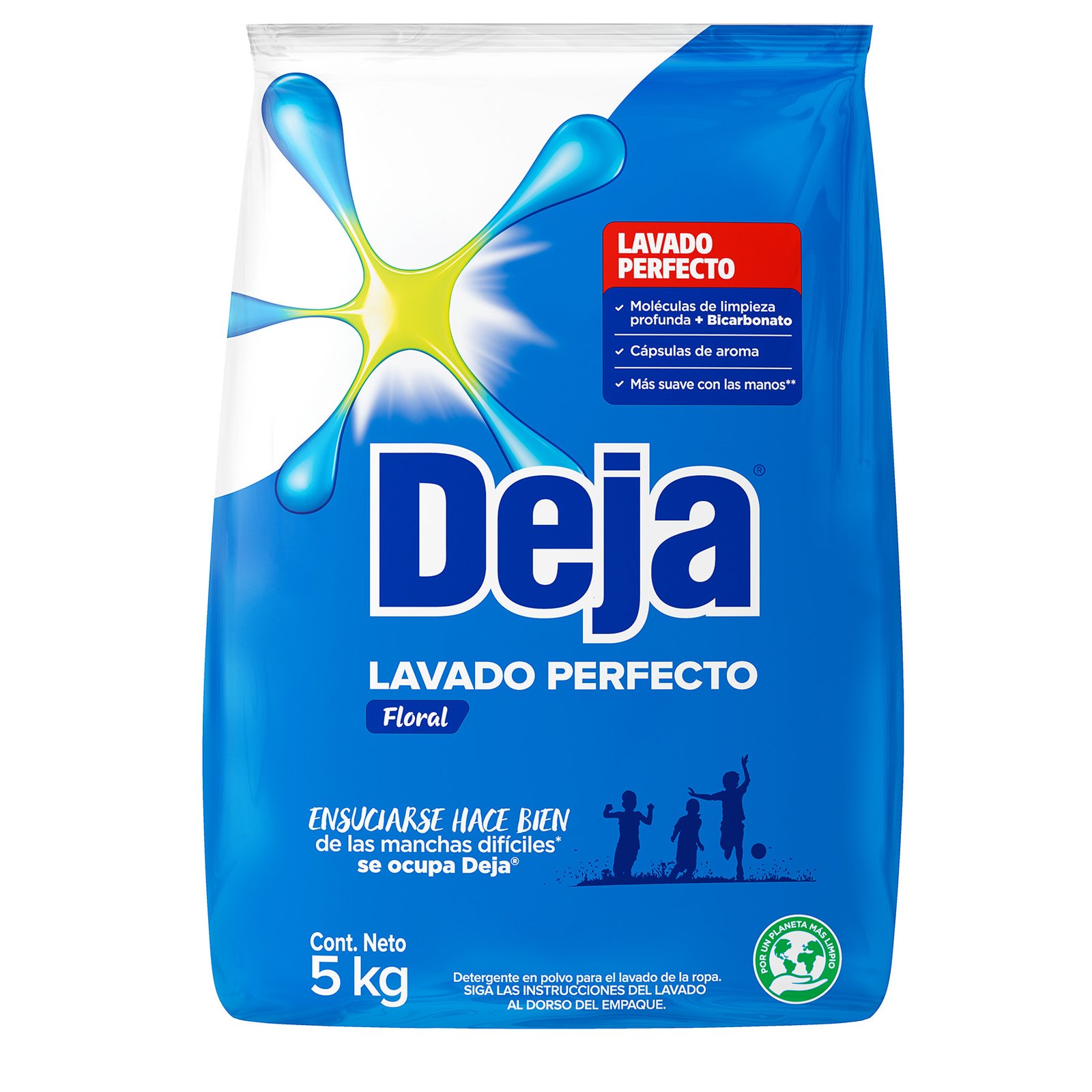 DEJA LAVADO PERFECTO FLORAL DE 5KG