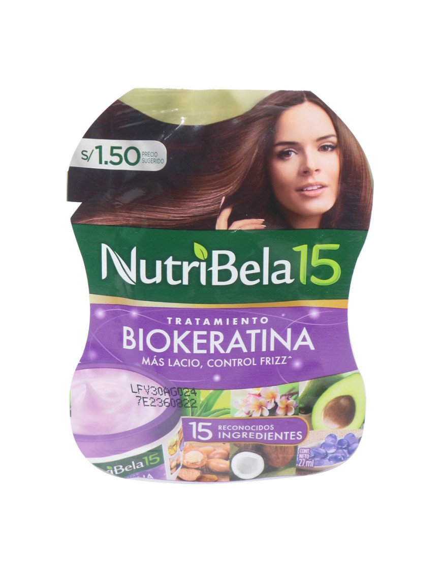 Nutribela 15 biokeratina 27 ml